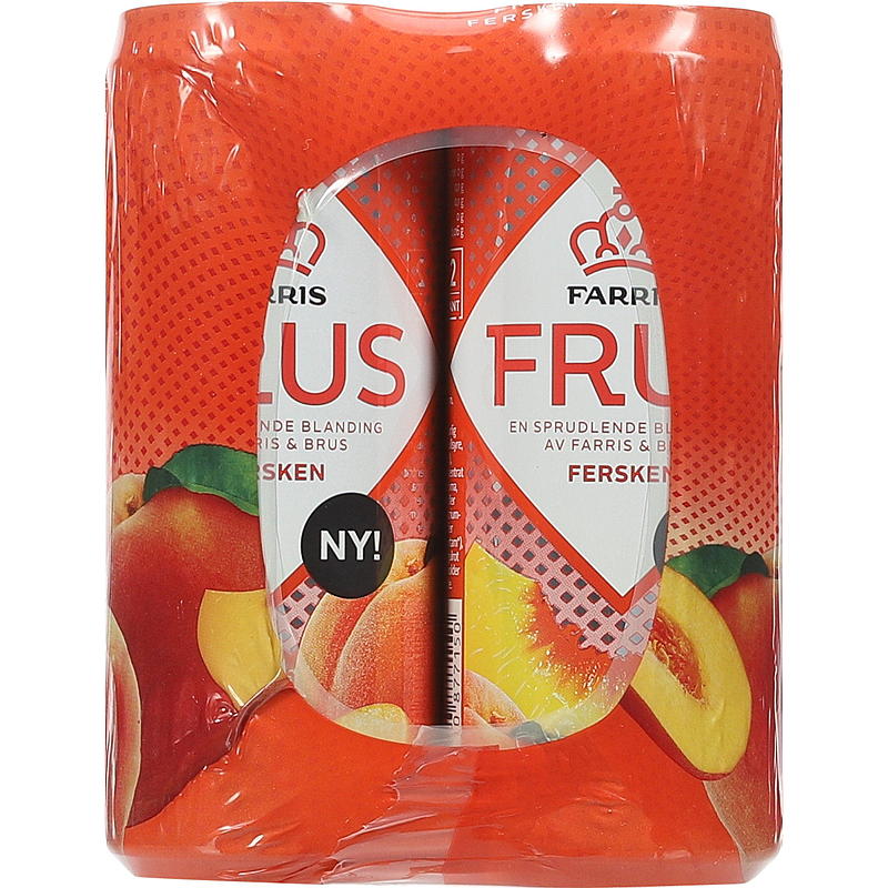 Farris Farris Frus 0,33 l æske 6-pak fersken