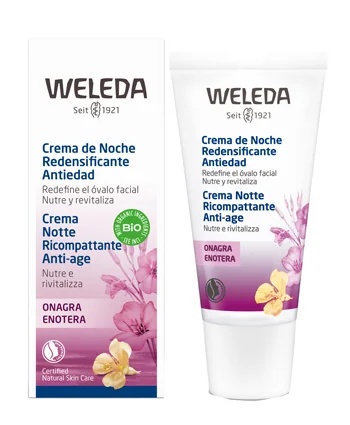 WELEDA Straffende Anti-Aging-Nachtcreme mit Nachtkerze, 30 ml