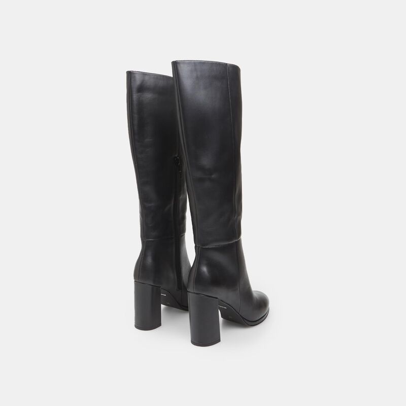 BATA damskie skórzane buty na obcasie