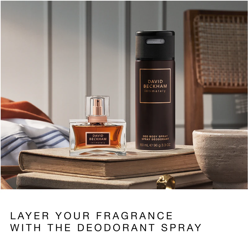 David Beckham Intimately Men Eau de Toilette voor mannen