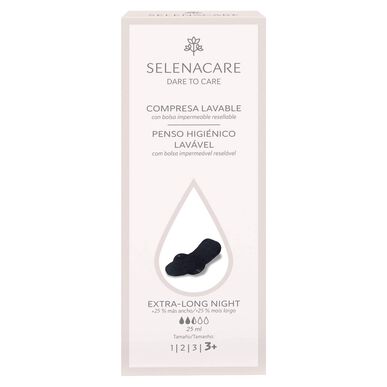 SelenaCare Vaskbare Hygiejnebind 3 1 stk. 1 stk.