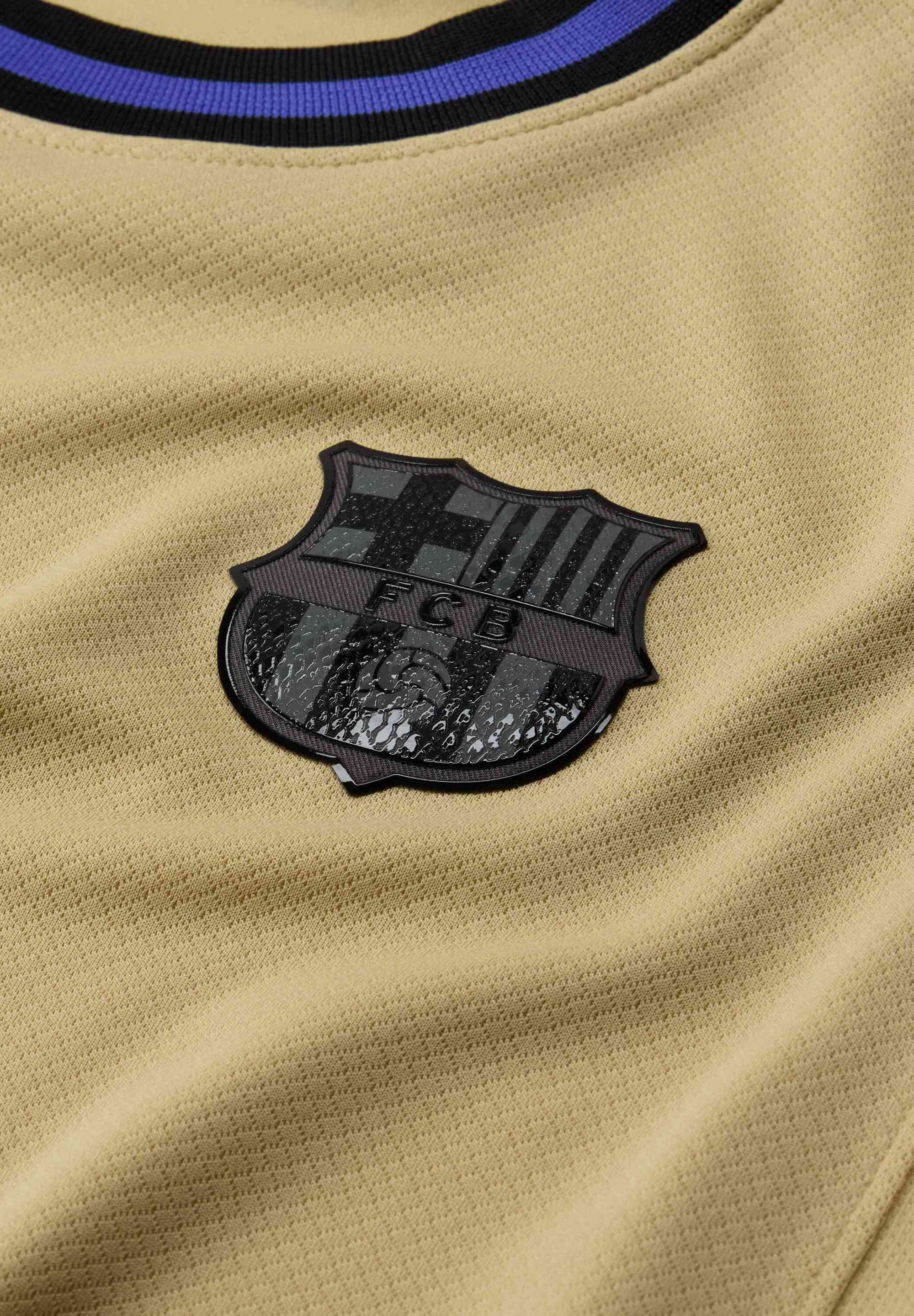 Nike Performance FCB - Clubkleding - teamgoud/teamgoud/Perzisch violet/zwart