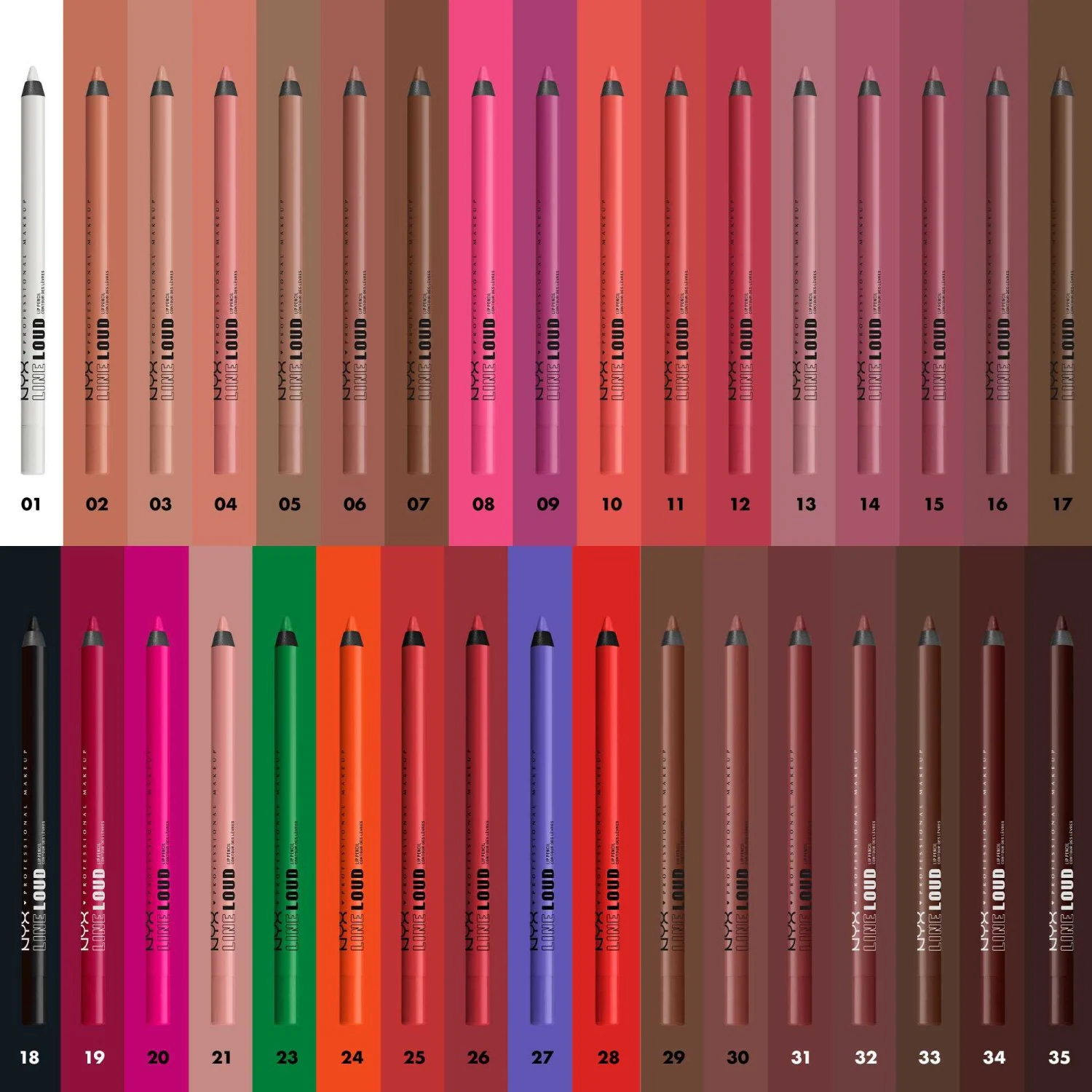 NYX Professional Makeup Line Loud