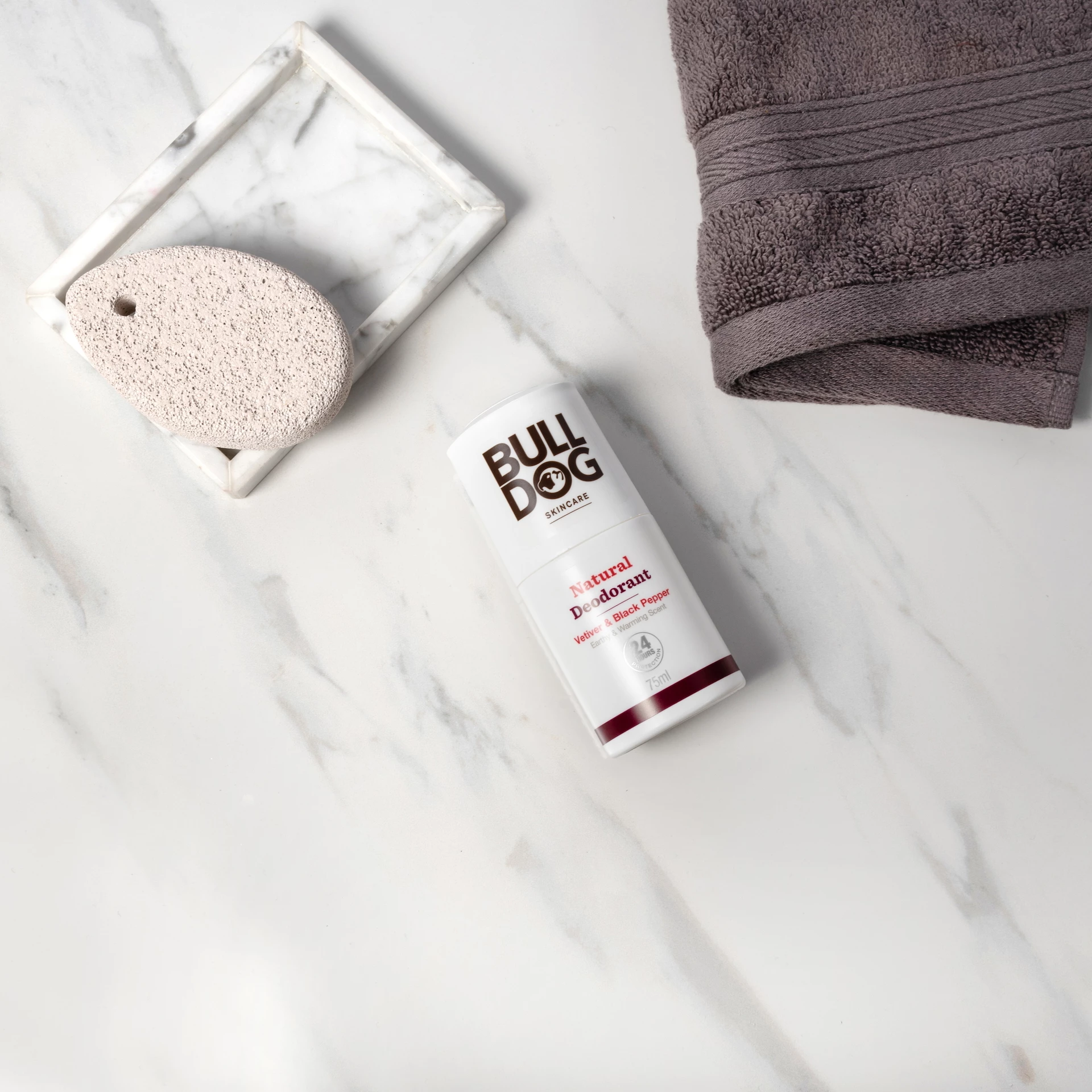 Deodorant cu Vetiver și Piper Negru - Bulldog