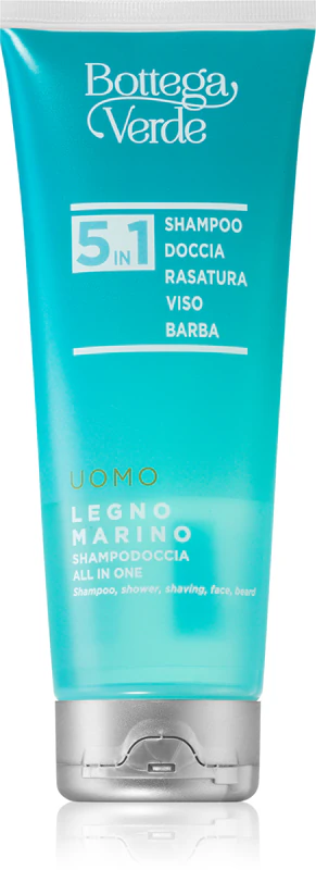 Gel de Banho Refrescante 5 em 1 Bottega Verde Marine Wood