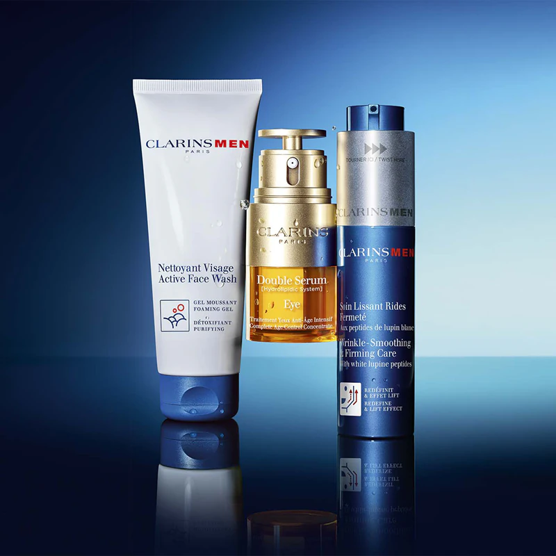 ClarinsMen Creme antirrugas suavizante e firmador para homens