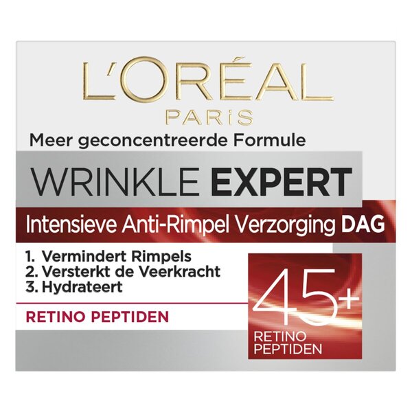 L'Oréal Paris Wrinkle Expert 45+ Anti-Falten Tagescreme<br>50ml - Für reife Haut