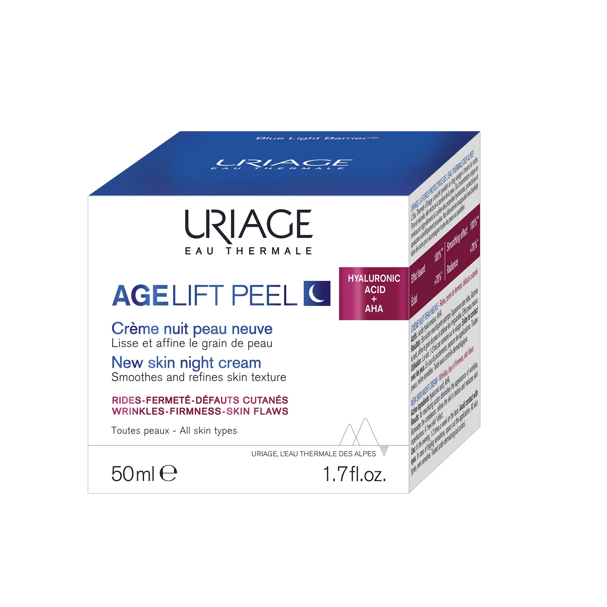URIAGE Age Lift kooriv öökreem silub kortse
