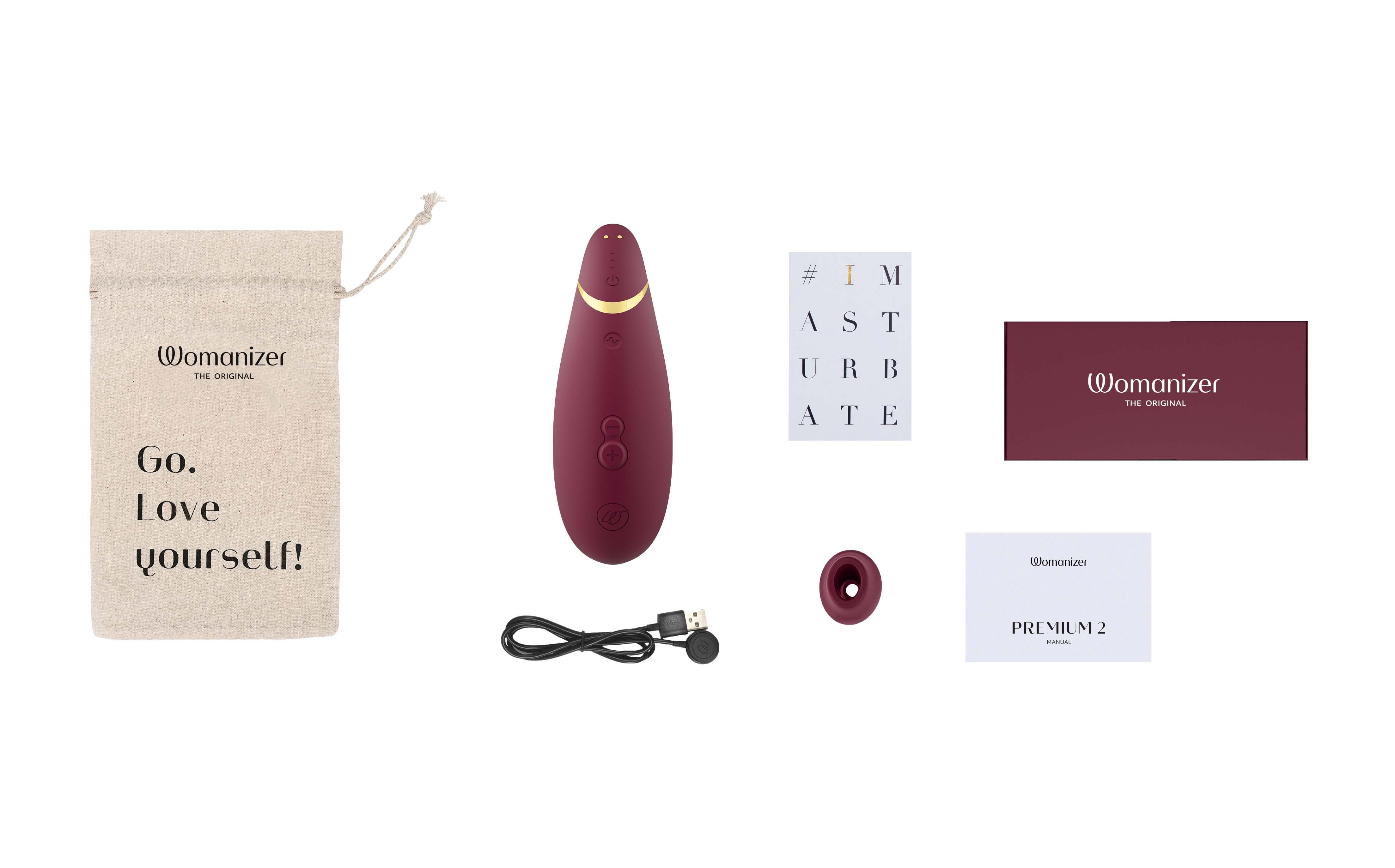 Premium 2 Bordeaux uređaji za klitoralnu aspiraciju