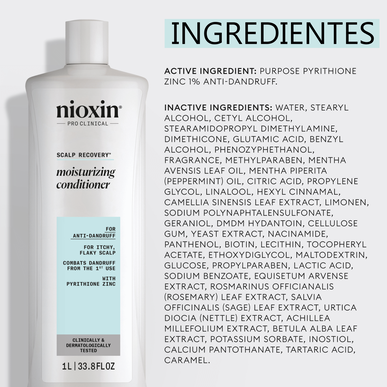 Nioxin Professionals vlažilni balzam proti prhljaju 1000 ml