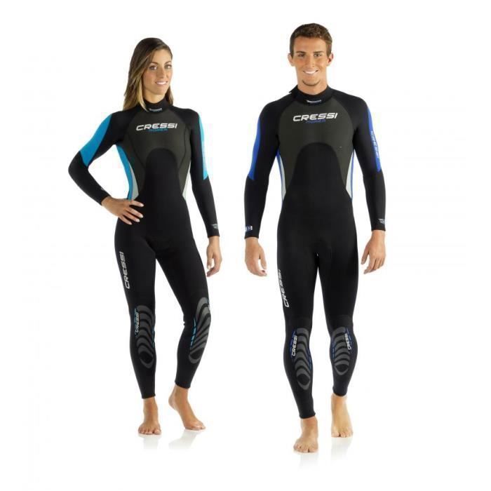 Combinaison de plongée - Cressi - Morea - 3mm - Manches longues - Imperméable