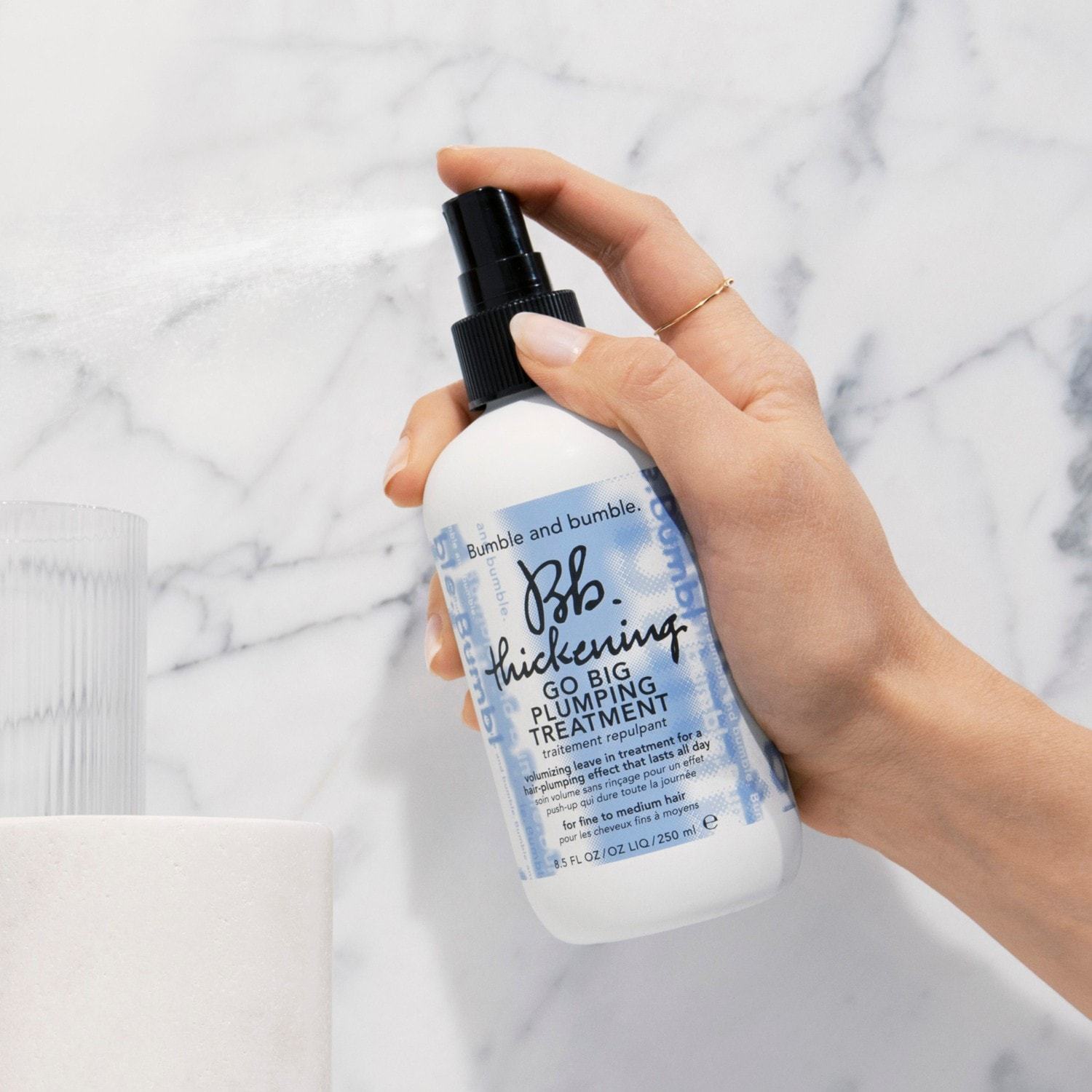 Bumble and bumble. Plaukų tankinimo priemonė, skirta apimties suteikiantiems plaukams – 250 ml