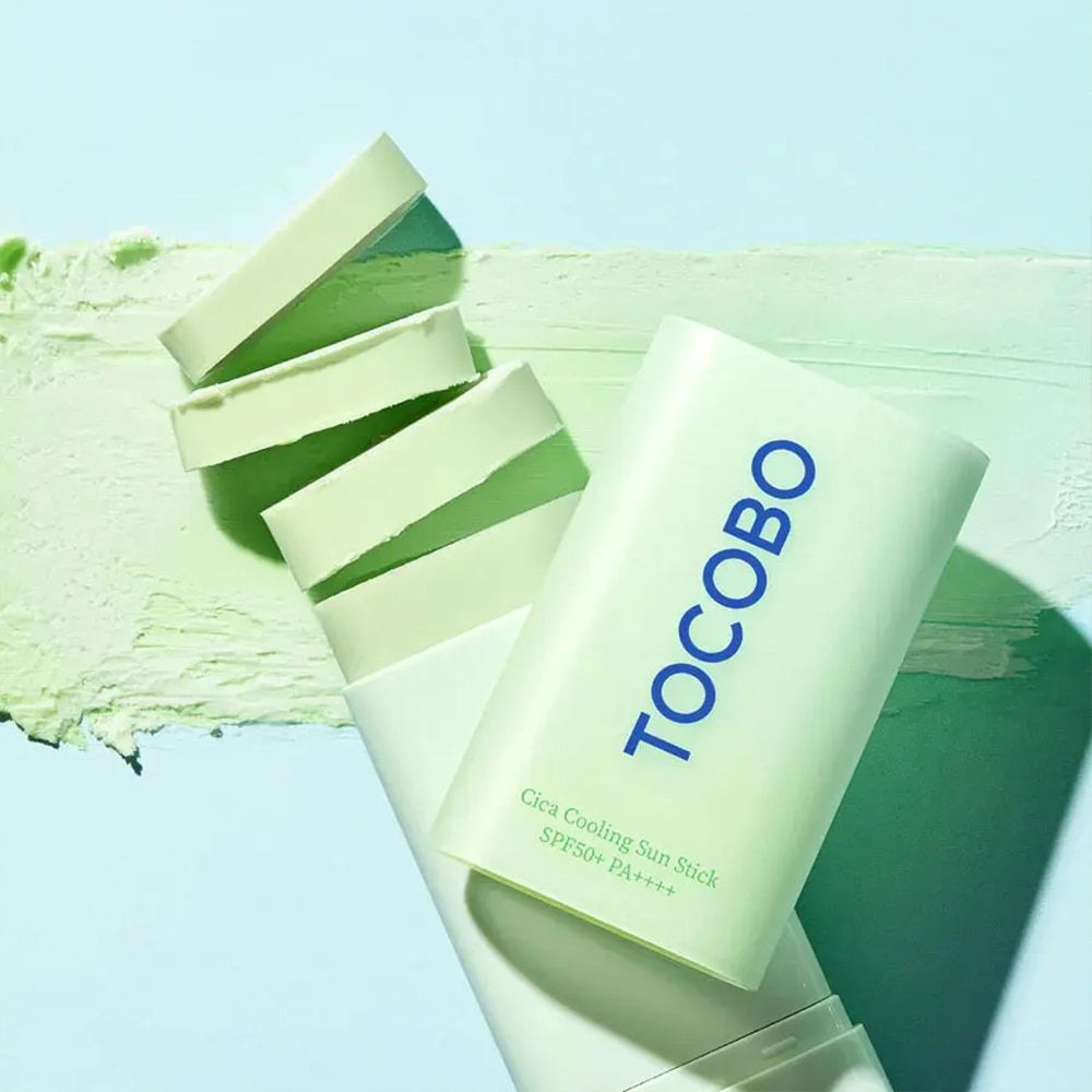 TOCOBO Apsauginis kremas nuo saulės „Cica“ vėsinamasis pieštukas nuo saulės SPF 50+ PA++++ - 30 g