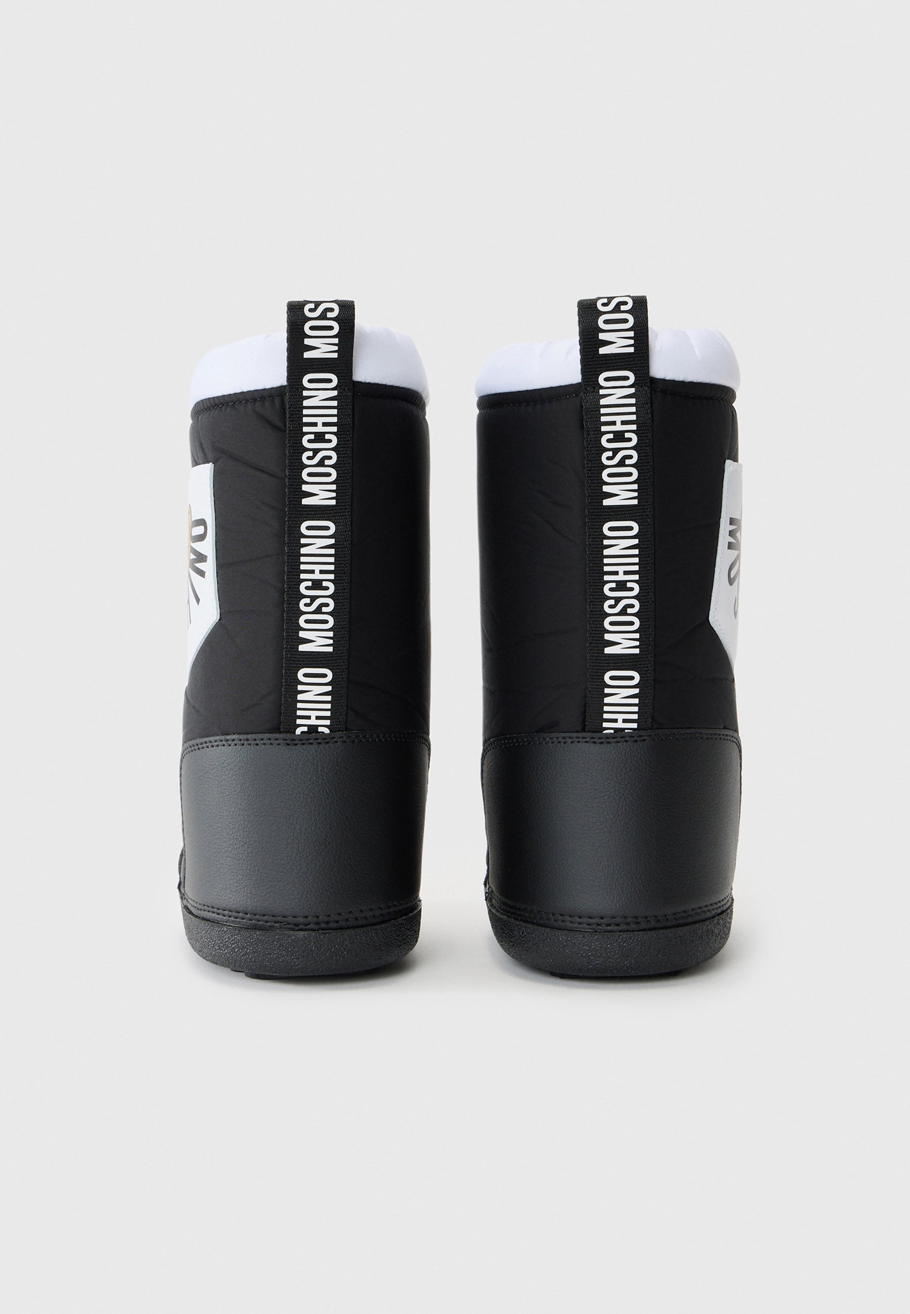 MOSCHINO UNISEX - Stivali invernali - nero/bianco