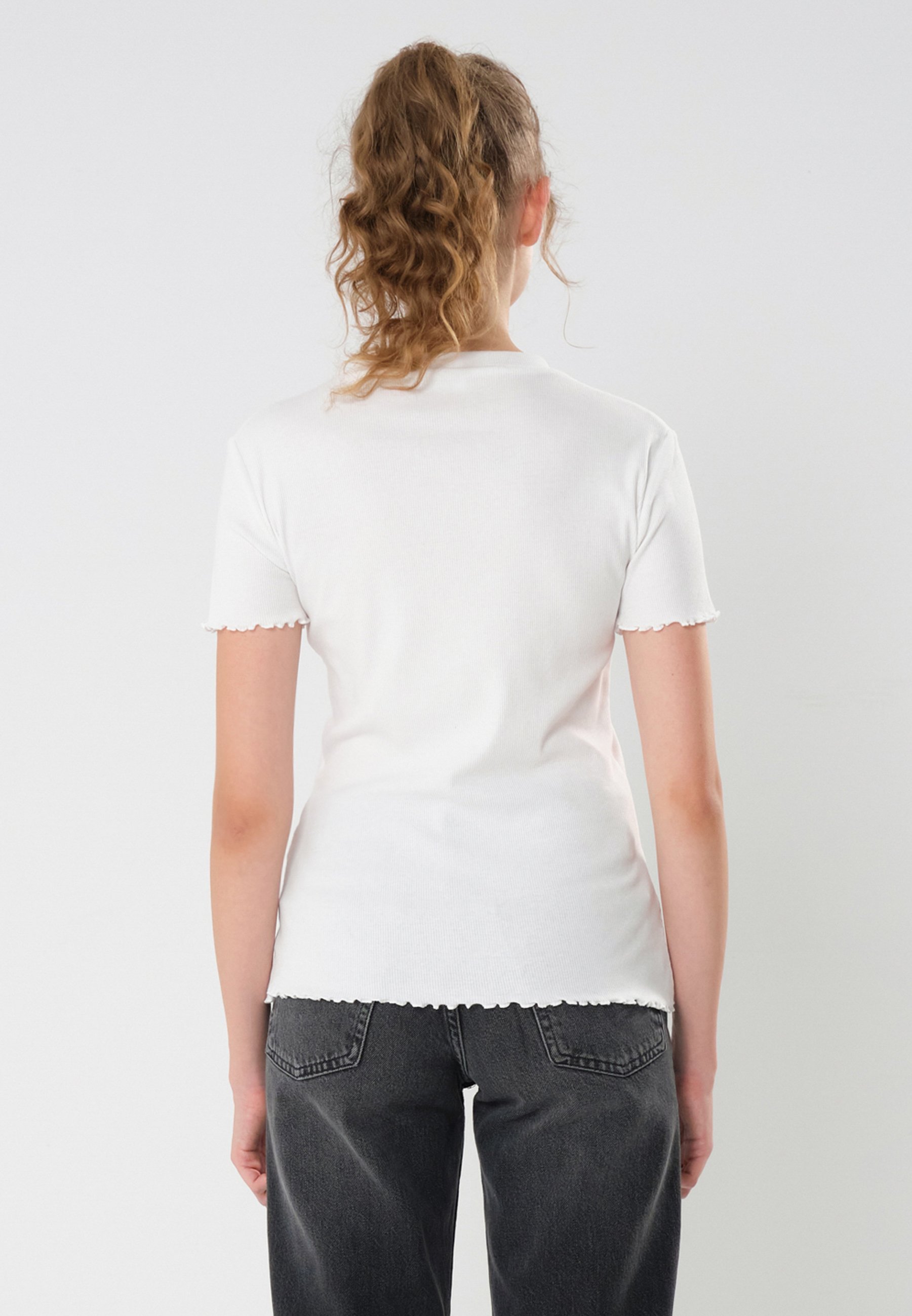 Even&Odd 2-pack - Basic T-shirt - zwart/wit