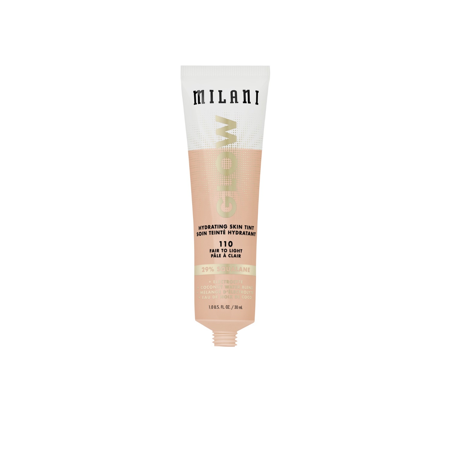 Milani Foundation Glow mitrinošs ādas tonis - 30 ml