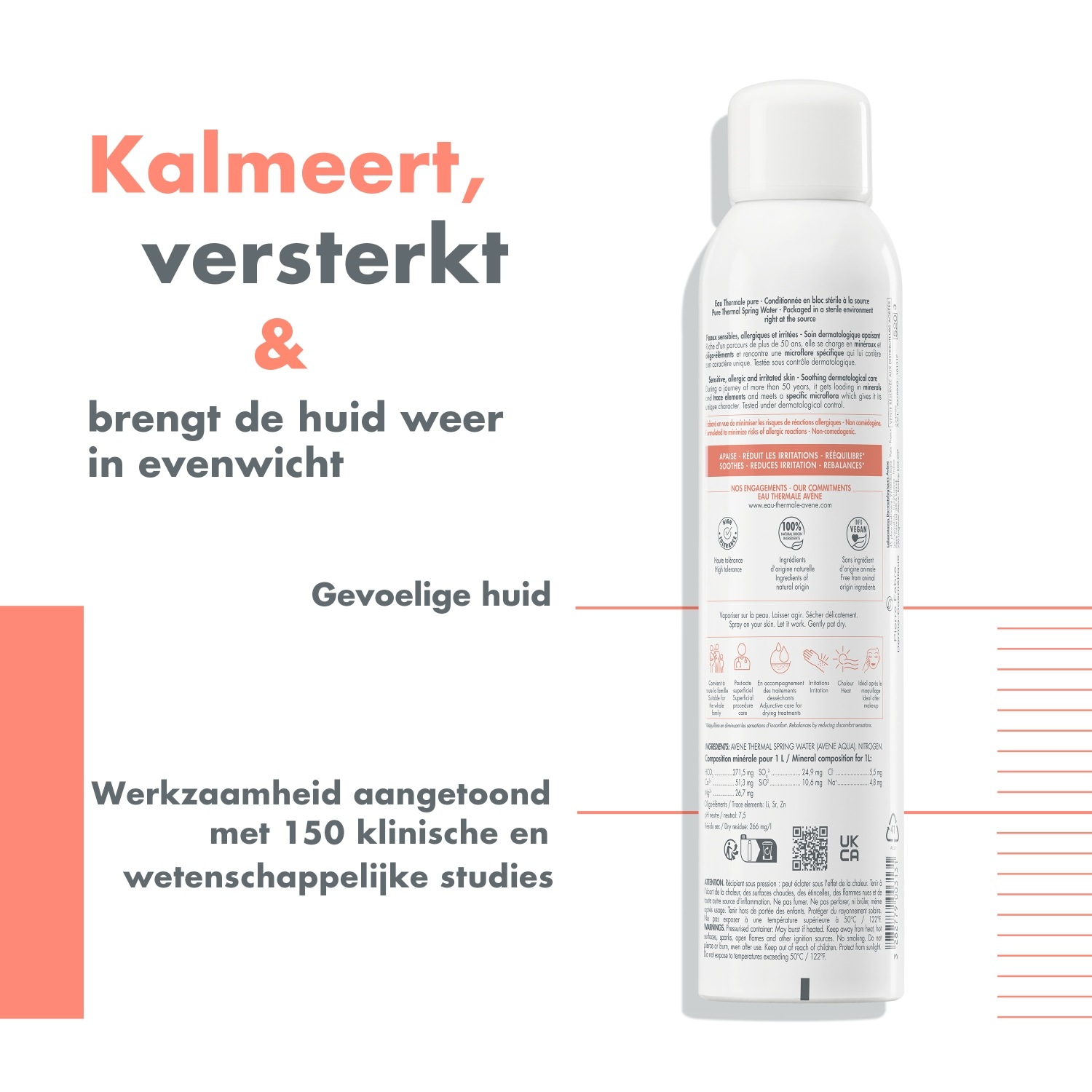 Avène sejas aerosols Eau Thermale Thermal Water – 150 ml