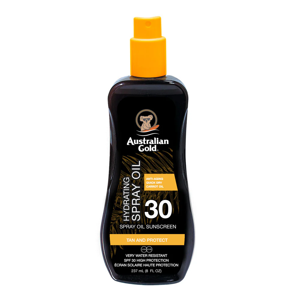 Protezione Solare SPF30 Spray Oil with Carrot - Olio solare corpo alta prot.