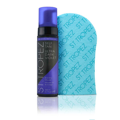 St Tropez Self Tan Ultra Dark Violet bronzing mousse pjena za samotamnjenje ljubičasti pigmenti 200 ml 200 ml