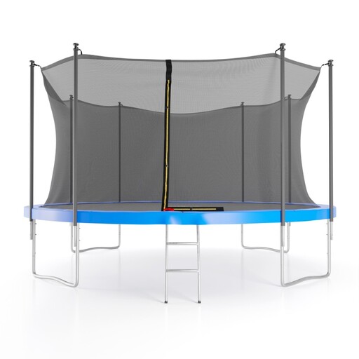Trampoline 427 cm 14 ft, binnennet, veiligheidsmat en ladder