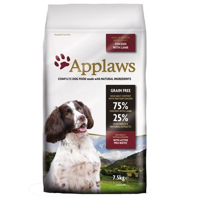 Applaws Adult Small & Medium Breed - Kurczak z jagnięciną
