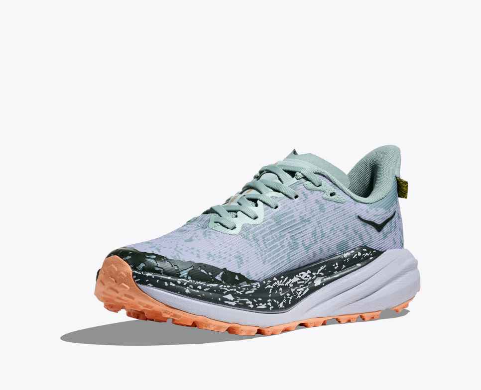 HOKA Speedgoat 6 GORE-TEX Jade / Cinza