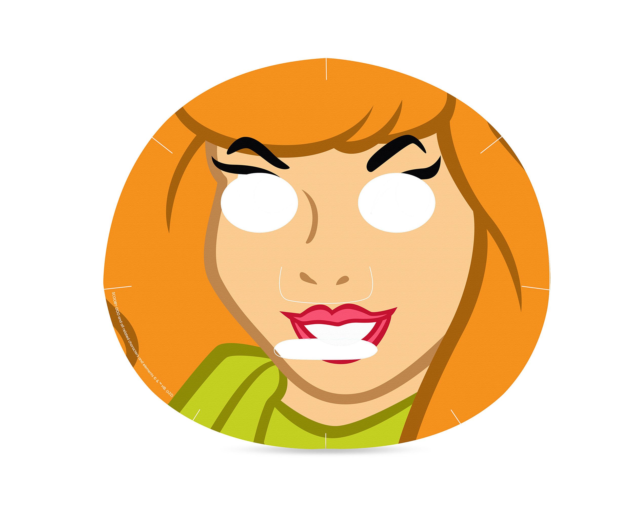 Set maski za lice Scooby Doo Maske za lice