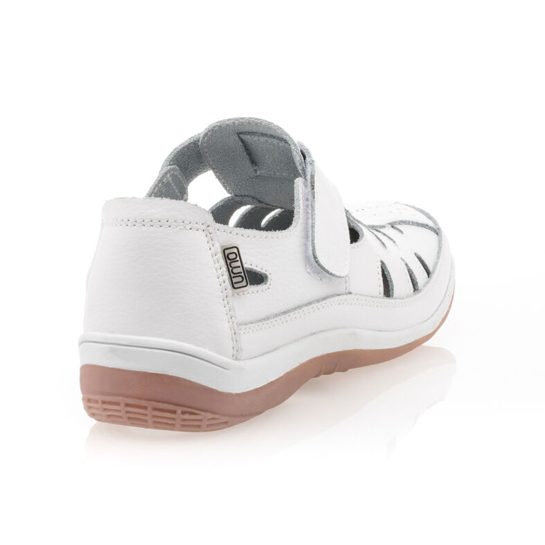 Zapatos blancos cómodos para mujer