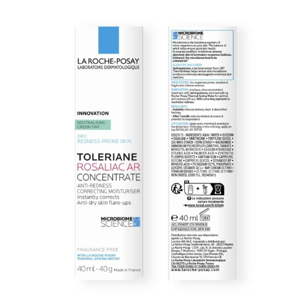 La Roche-Posay Toleriane Rosaliac AR koncentrovaný krém na tvár - 40 ml