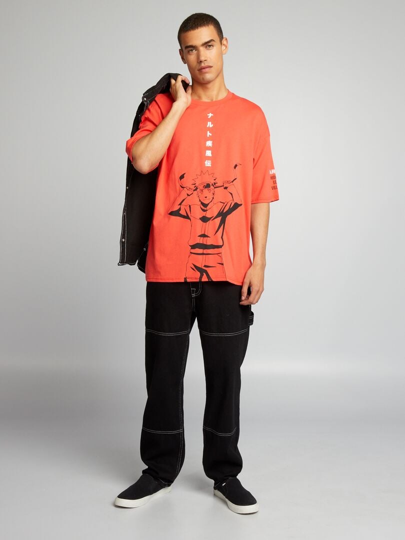 'Naruto' jersey t-shirt - ROOD