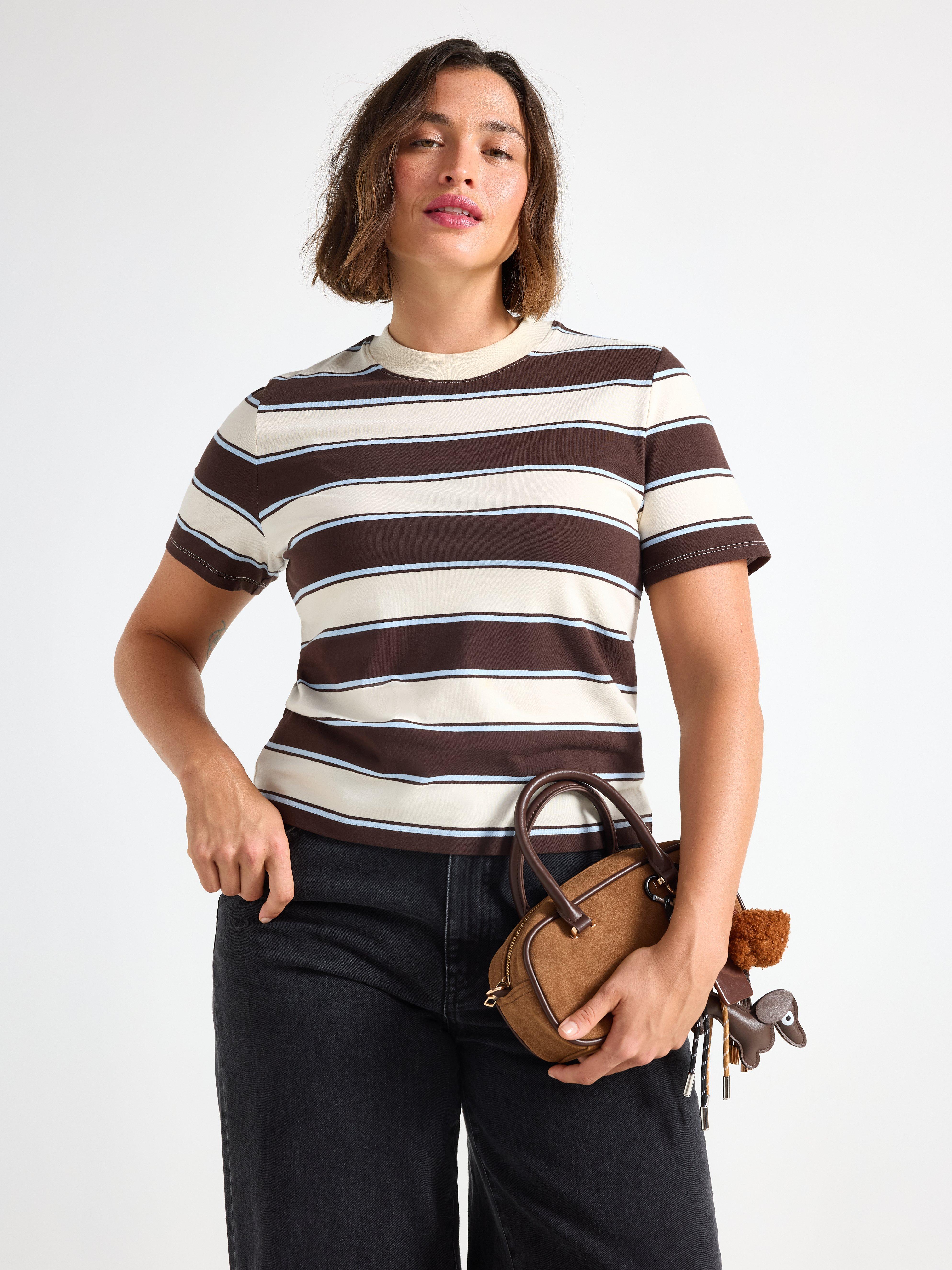 T-shirt Dark Brown