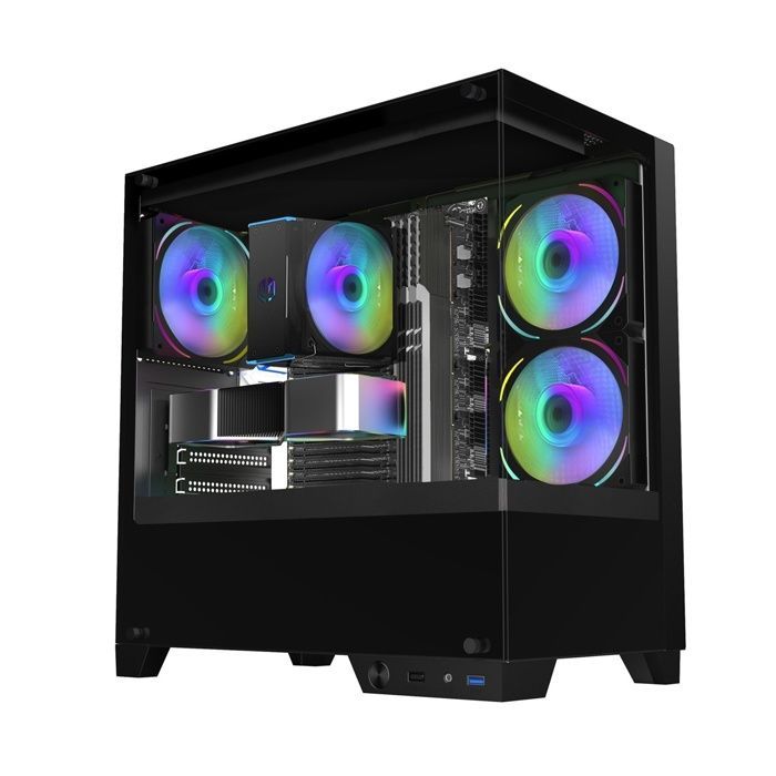 VIST LOOK PC Gaming Ryzen 7 5700X - 32GB RAM - NVIDIA GeForce 5060 - 1TB SSD - WIFI - Windows 11 Pro