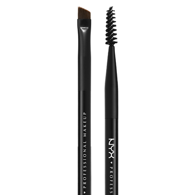 Nyx Professional Makeup -kaksoiskärkinen kulmakarvasivellin 1 kpl 1 kpl