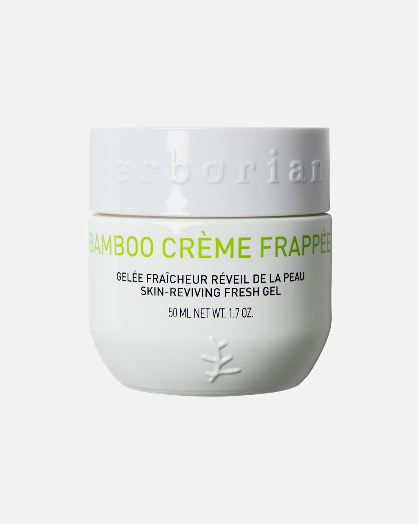 ERBORIAN gel za lice s bambusovim kremastim frappeeom – 50 ml