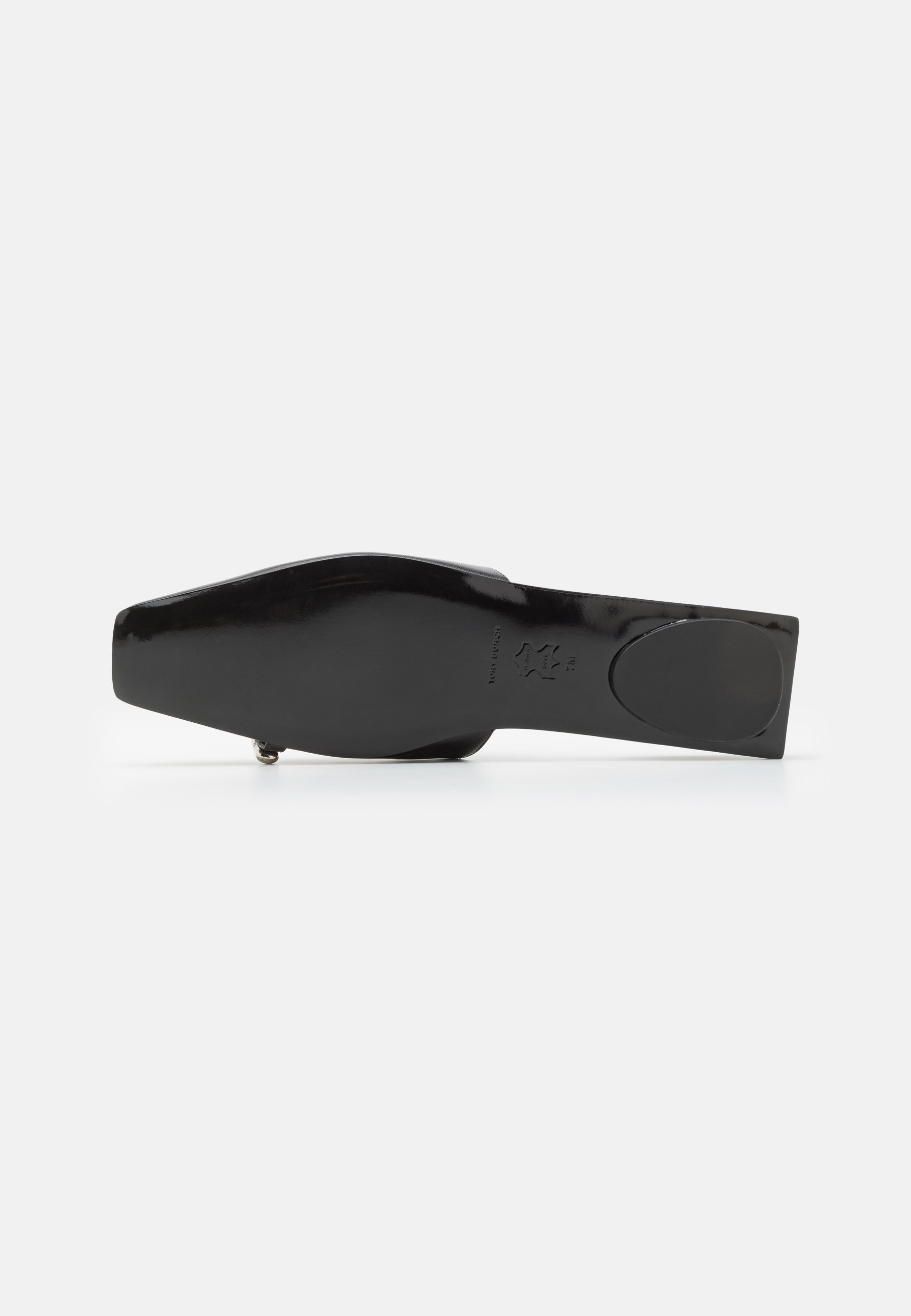 Tory Burch PIERCED MULE - Sandale - perfect black/silver