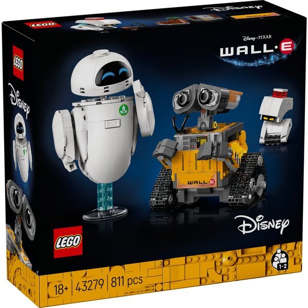 LEGO Disney 43279 WALL-E ir EVE