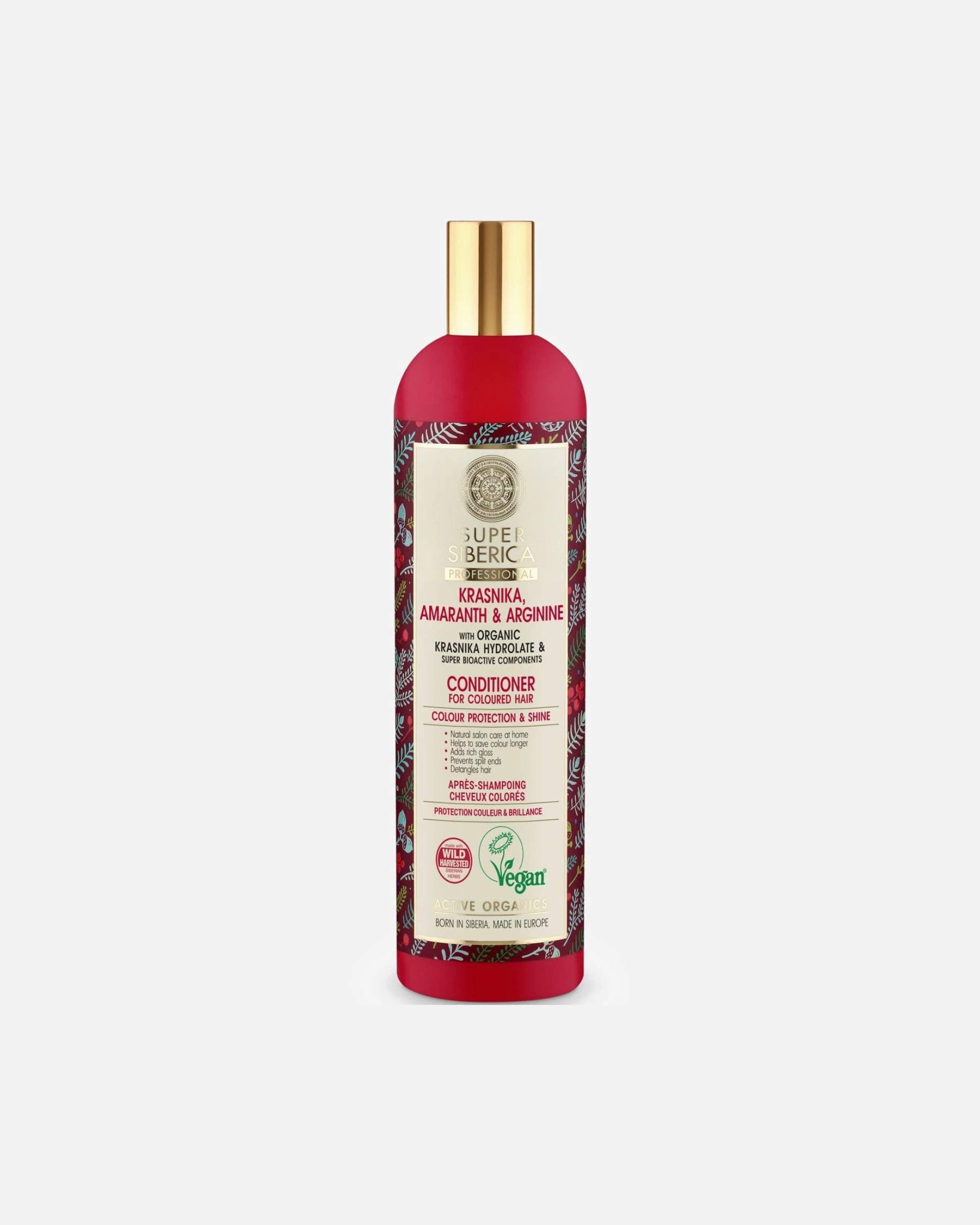 Natura Siberica Après-shampoing Kraniska et Amarante cheveux colorés