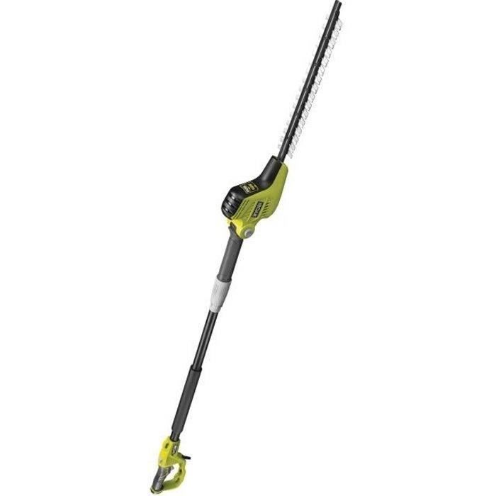 RYOBI - Tagliasiepi a palo da 450 W - Lame da 45 cm - Interasse lame 20 mm - Tubo di prolunga da 65 cm incluso - RPT4545E