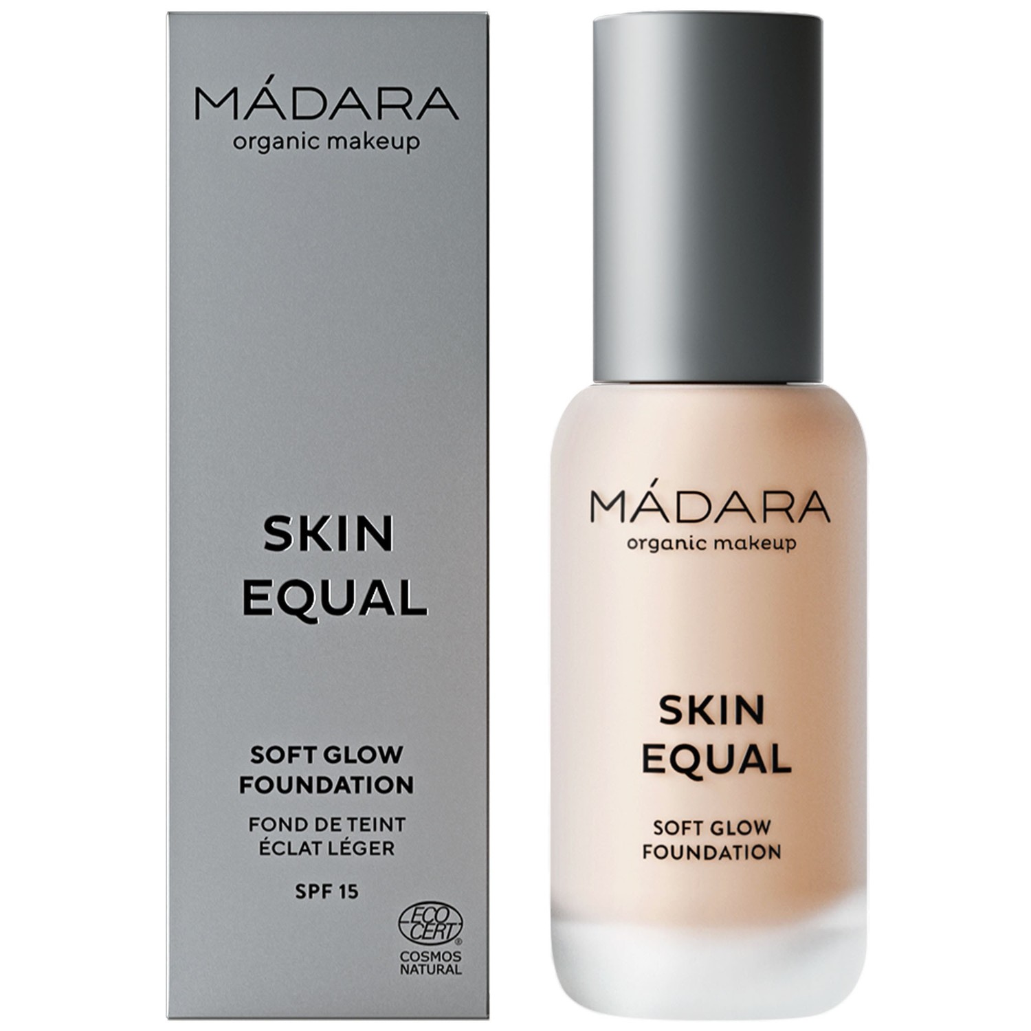 MÁDARA Fond De Teint Éclat SPF15