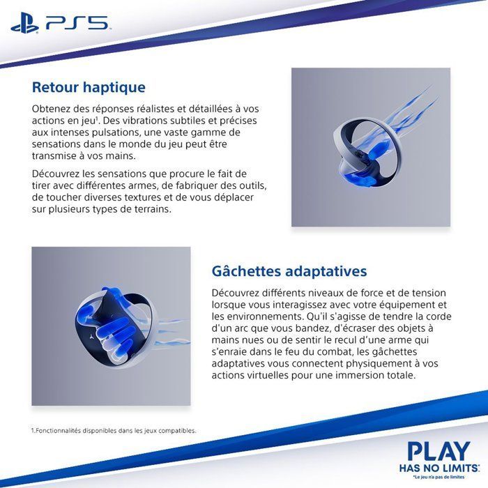 PlayStation VR2 - Casque de Réalité Virtuelle