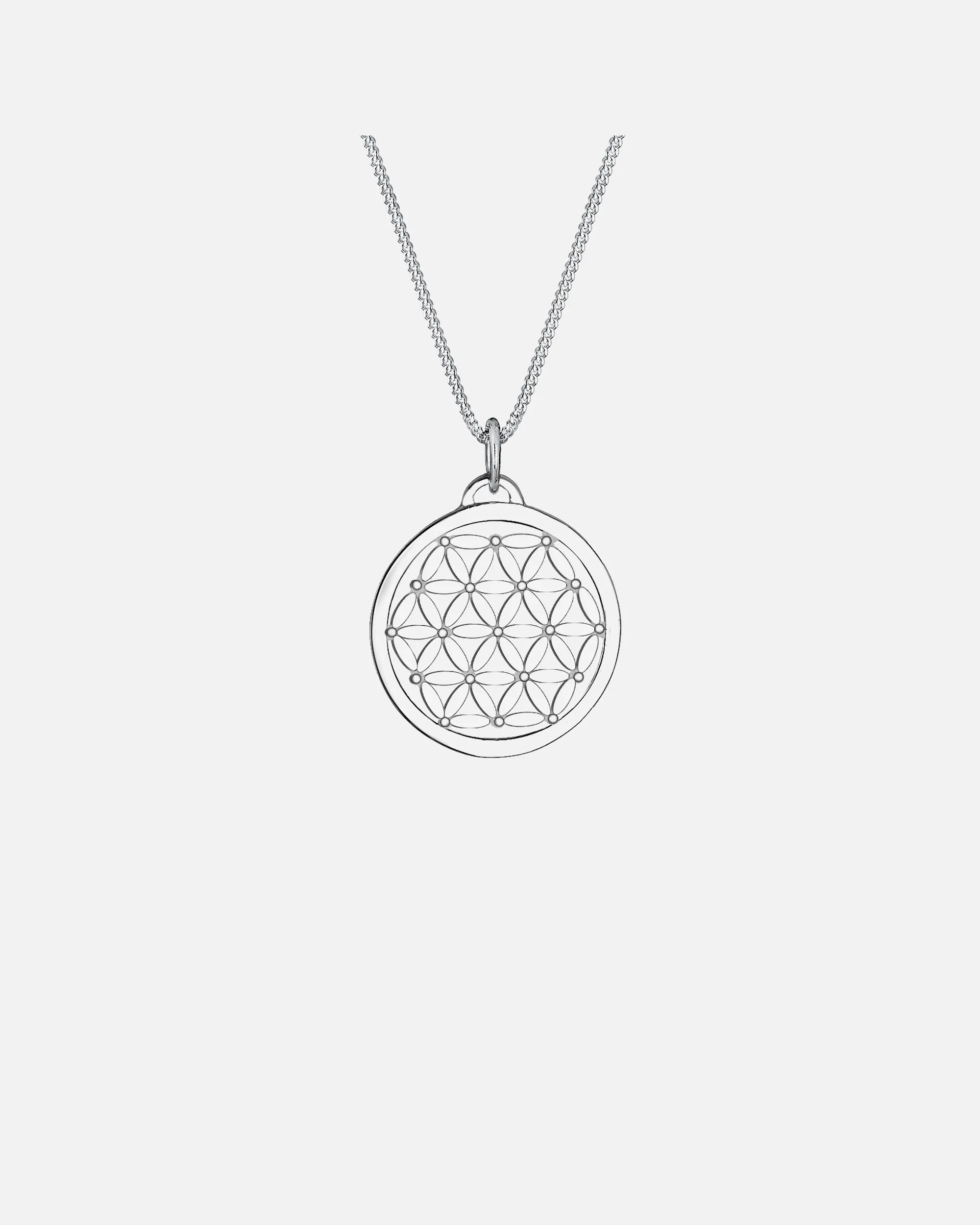 Elli Fleur de Vie Collier Femme (925/1000) Argent