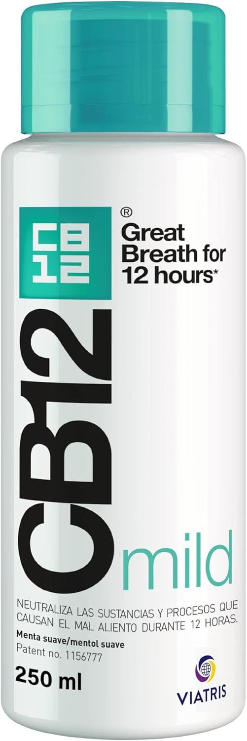 CB12 švelnus burnos skalavimo skystis nuo halitozės Higienos ir vaistinių produktai