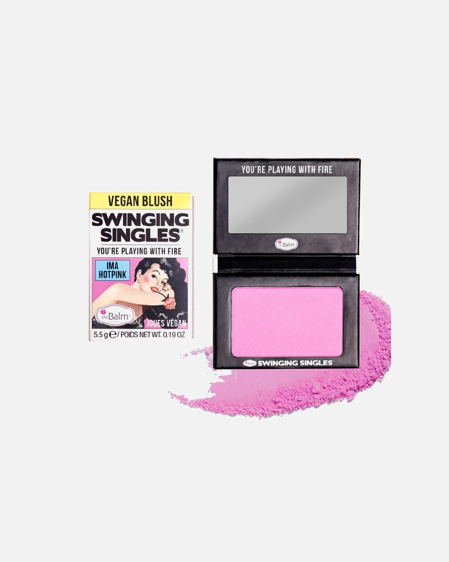 theBalm Blush rdečilo za lica Swinging Singles - 5,5 g