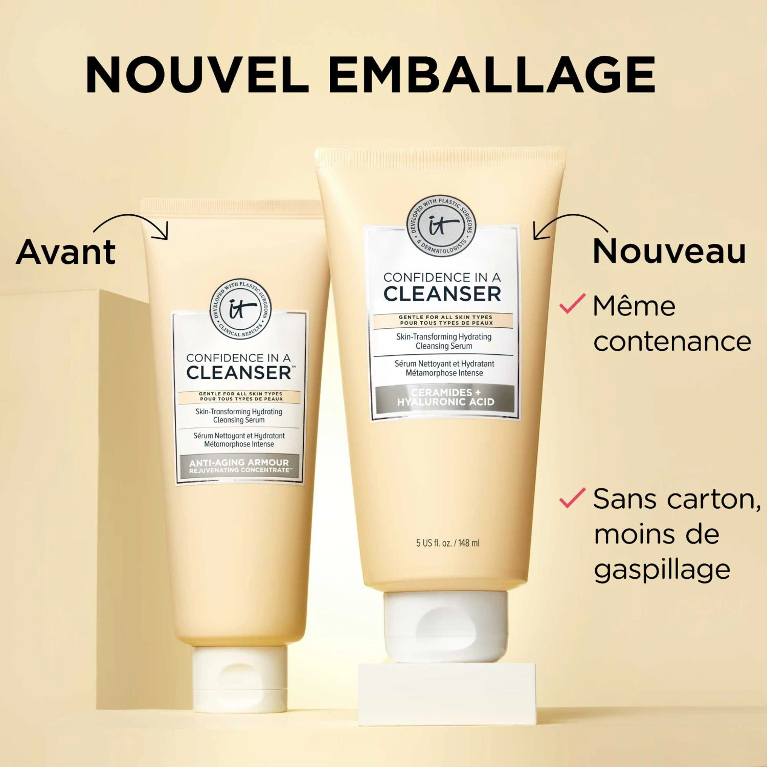 IT Cosmetics Gel Nettoyant Anti-âge