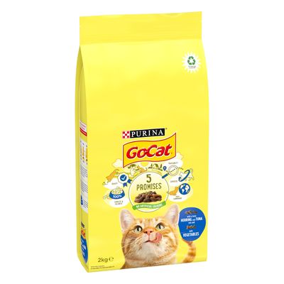 Go-Cat Tonijn, Haring & Groenten voor Volwassenen