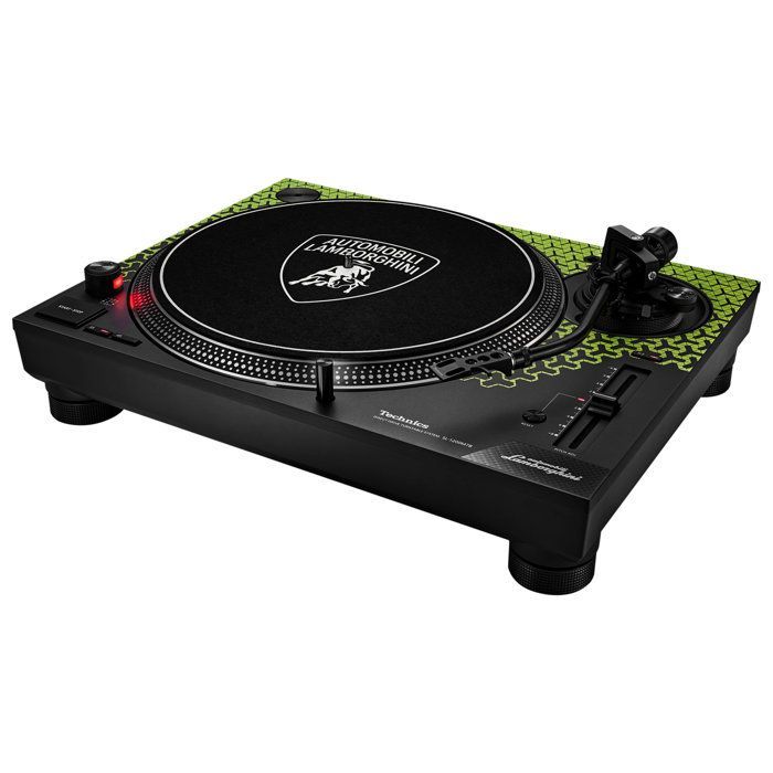Platine vinyle - Technics - SL-1200M7B - Edition Spéciale Lamborghini - Vert - Automatique