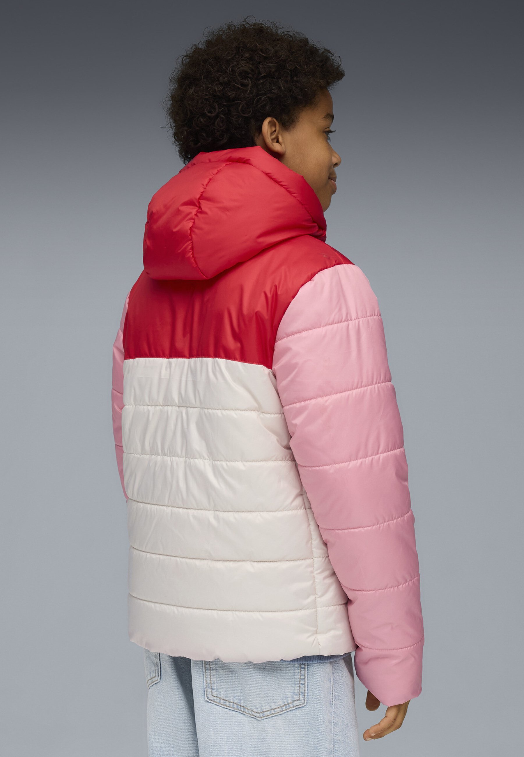 Puma HOODED PADDED - Zimska jakna - alpski sneg