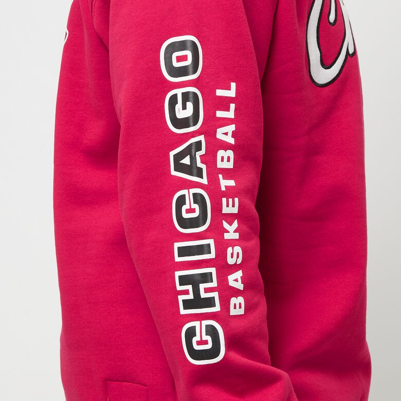NBA Hin- und Rück-Fleece-Crew Chicago Bulls