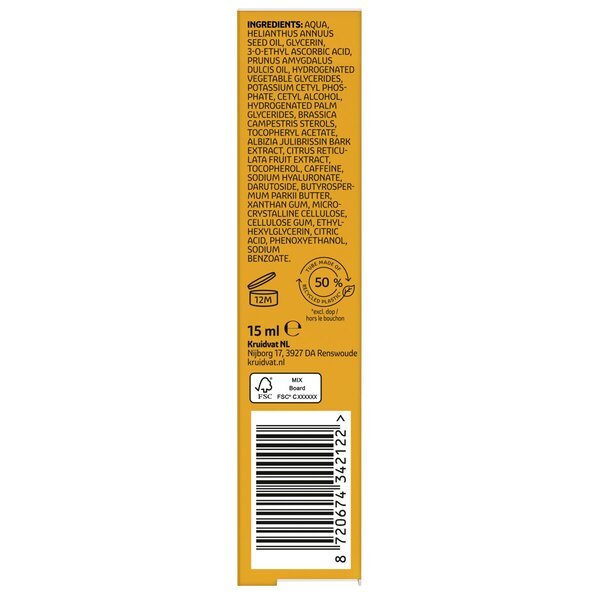Kruidvat Glow krema za oči s vitaminom C 15 ml