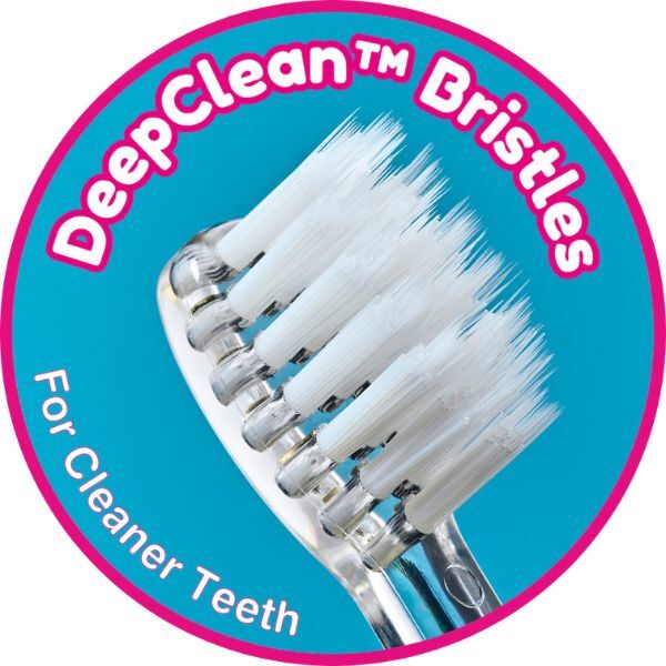 Brush Baby KidzSonic® Ersatzbürstenköpfe ab 3 Jahren (4er-Pack)